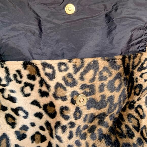 Y2K Cheetah Print Fuzzy Shoulder Purse - Picture 7 of 12